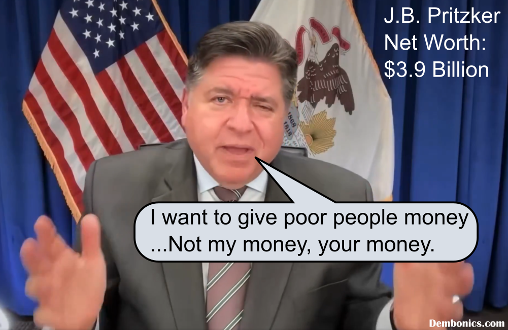 Pritzker Stealing Tax Money